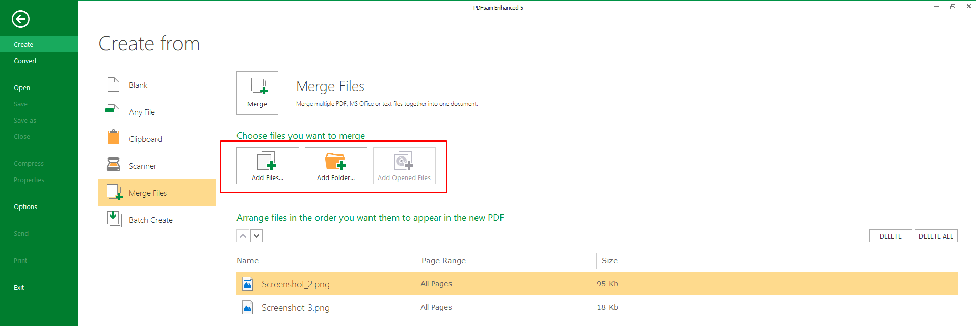 merge documents pdf creator online