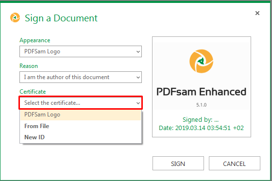 how to create a digital signature pdf