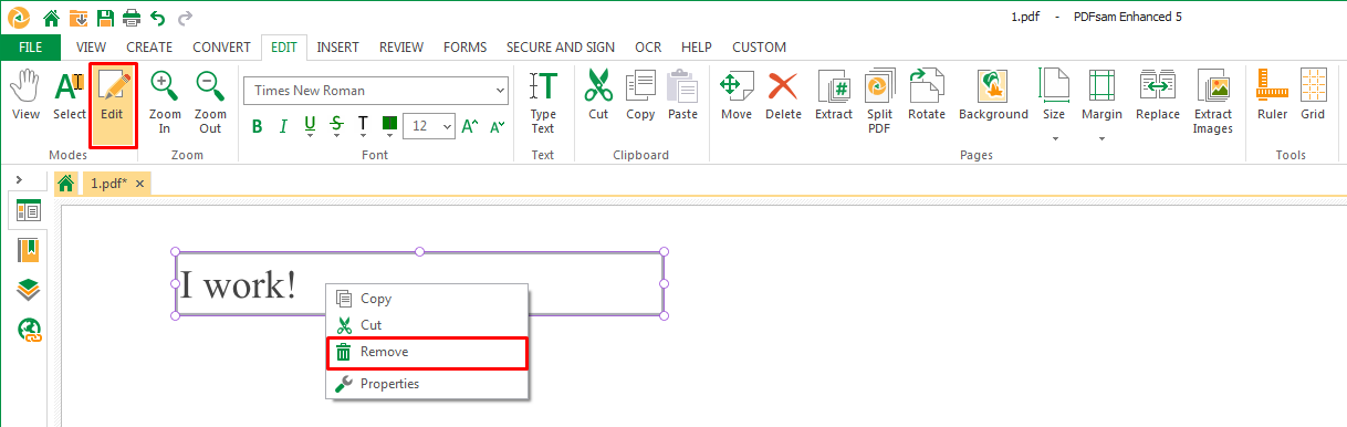 How To Modify A Text Form Field Pdfsam Enhanced