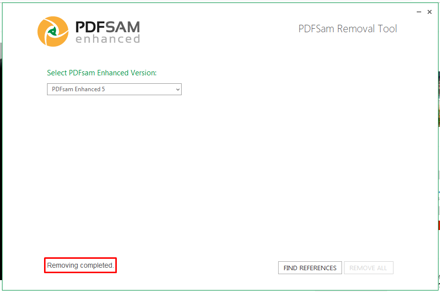 pdfsam removal tool